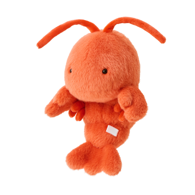 Funbaruzu Posture Support Plush Toy Lobster Ocean Series Edition
