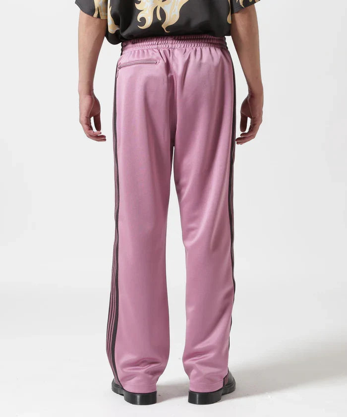 Needles KAE TANAKA TRACK PANT POLY SMOOTH Pink