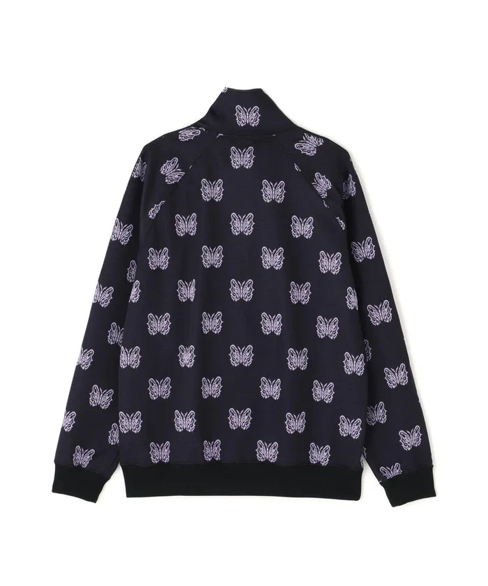 NEEDLES x KAE TANAKA Poly Jacquard Black Track Jacket