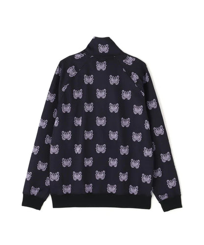 NEEDLES x KAE TANAKA Poly Jacquard Black Track Jacket