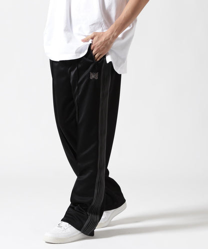 Needles BEAVER Poly Smooth Black Track Pant