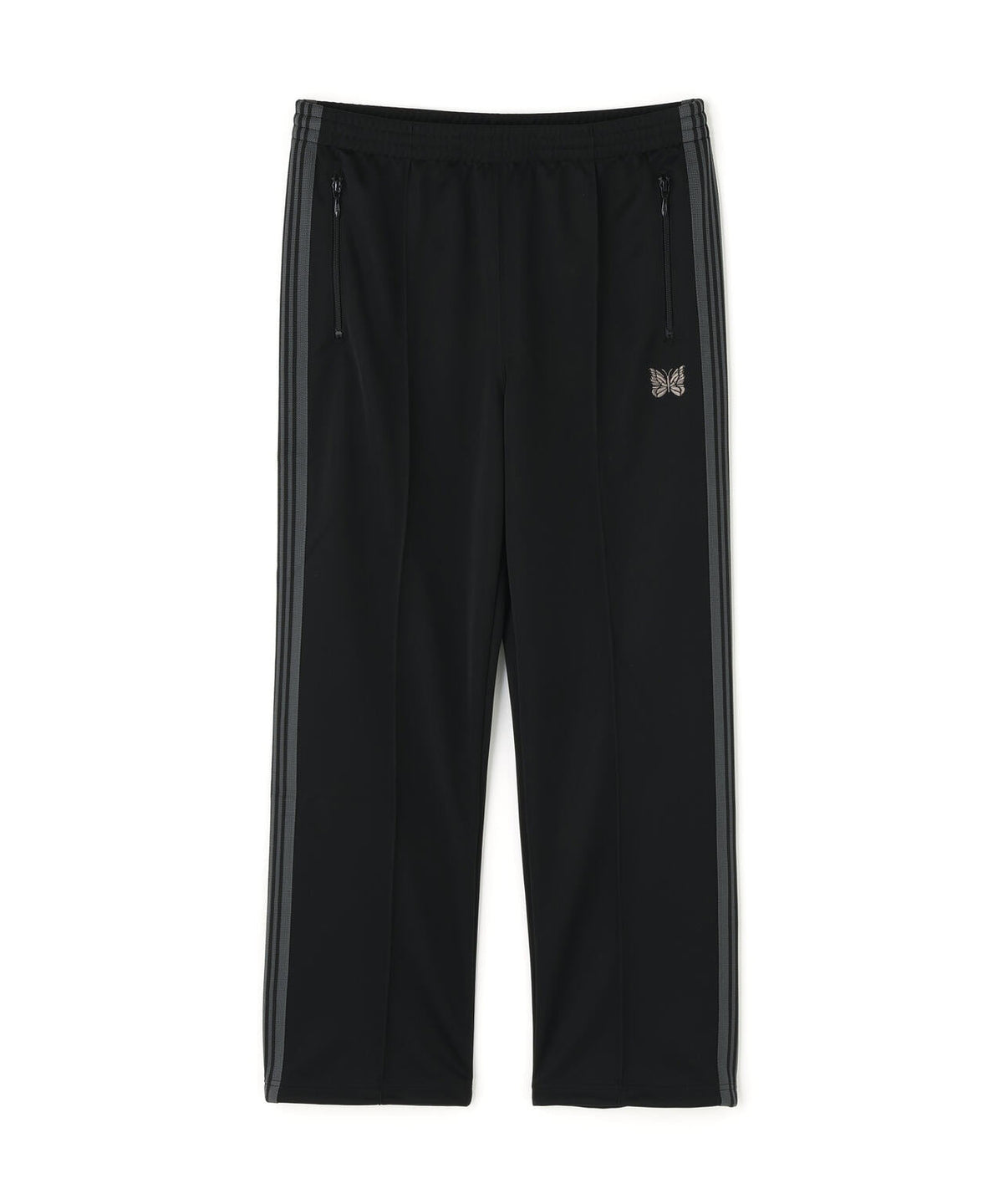 Needles BEAVER Poly Smooth Black Track Pant