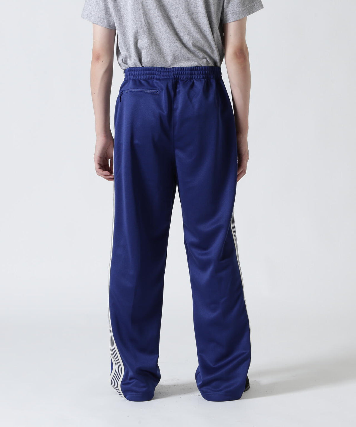Needles BEAVER Poly Smooth Black Track Pant