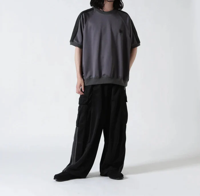 Needles BEAVER H.D. Track Pants BDU Black with Cargo Pocket