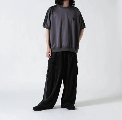 Needles BEAVER H.D. Track Pants BDU Black with Cargo Pocket
