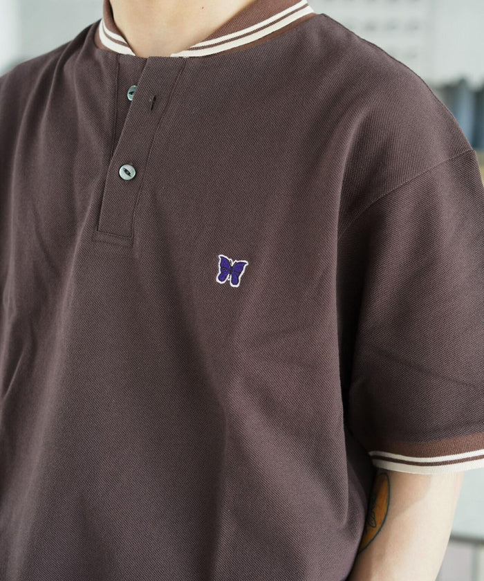 Needles × BEAVER Shawl Collar Polo