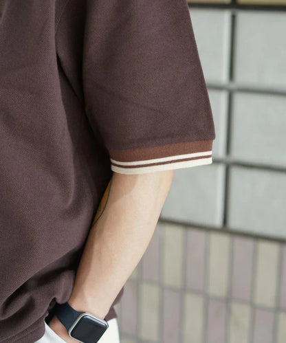 Needles × BEAVER Shawl Collar Polo