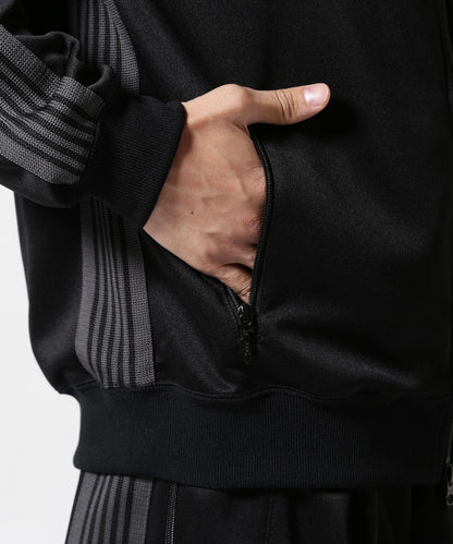 Needles Special Edition Poly Smooth Black Track Jacket