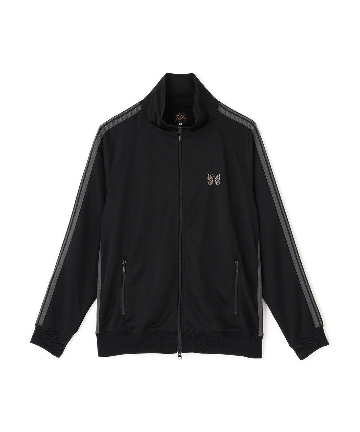 Needles Special Edition Poly Smooth Black Track Jacket