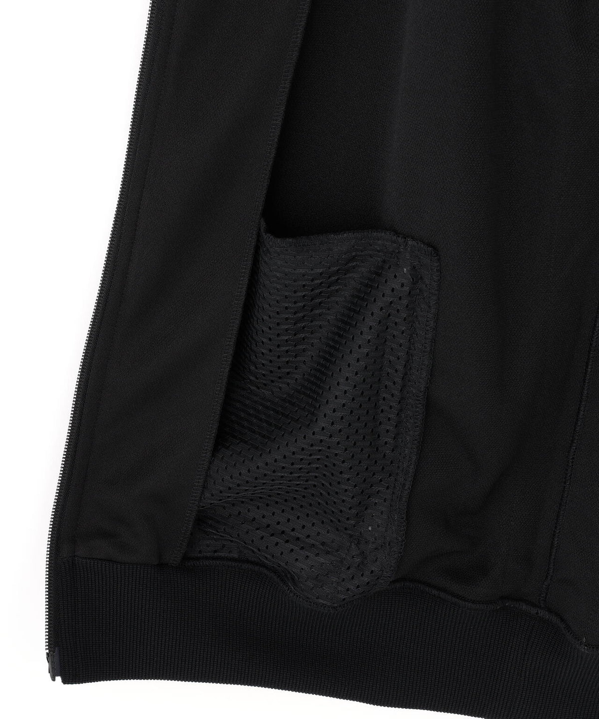 Needles Special Edition Poly Smooth Black Track Jacket