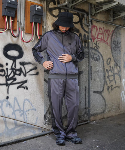 Needles Special Edition Poly Smooth Black Track Jacket