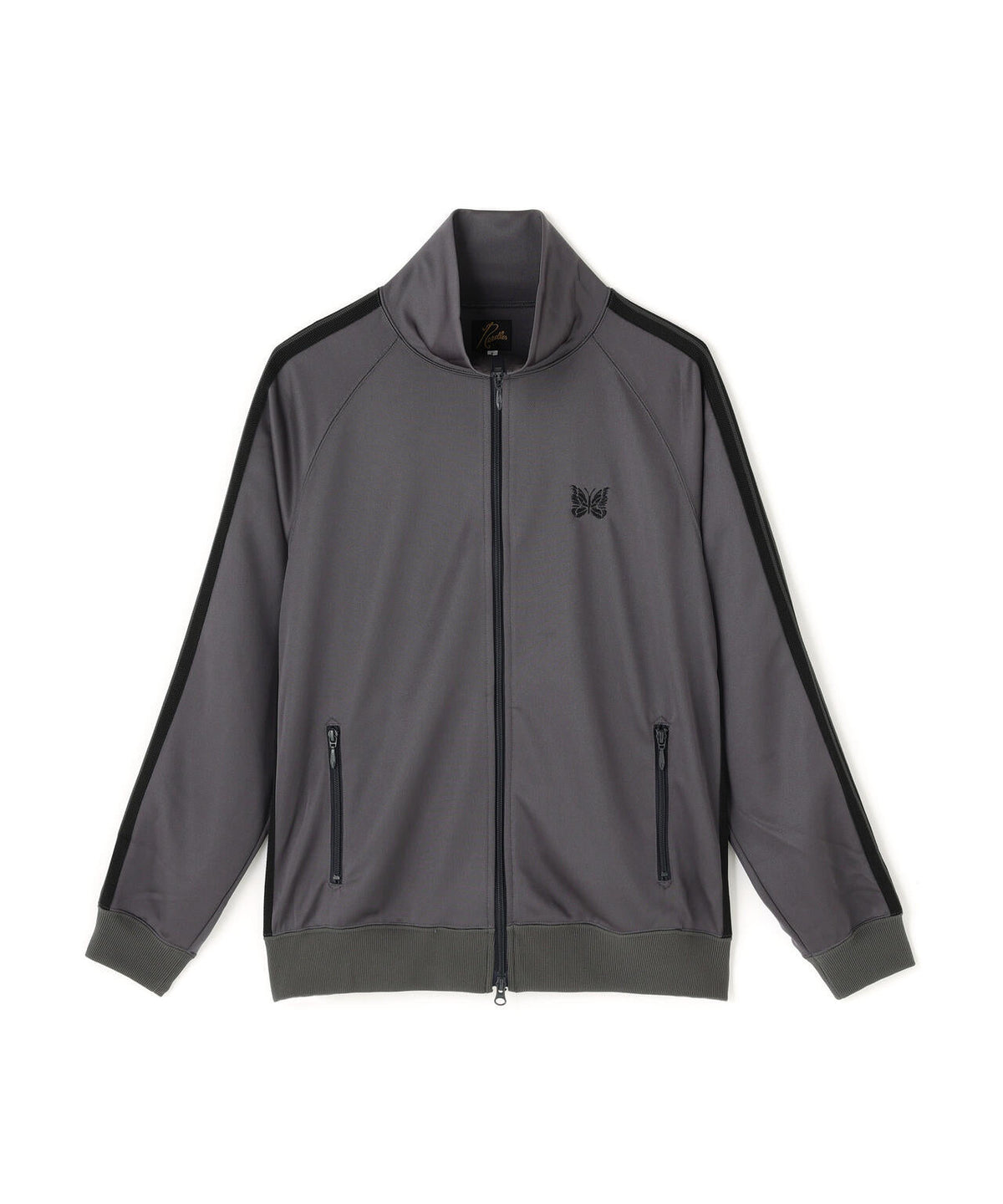Needles Special Edition Poly Smooth Black Track Jacket