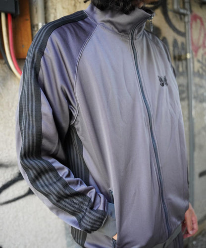 Needles Special Edition Poly Smooth Black Track Jacket