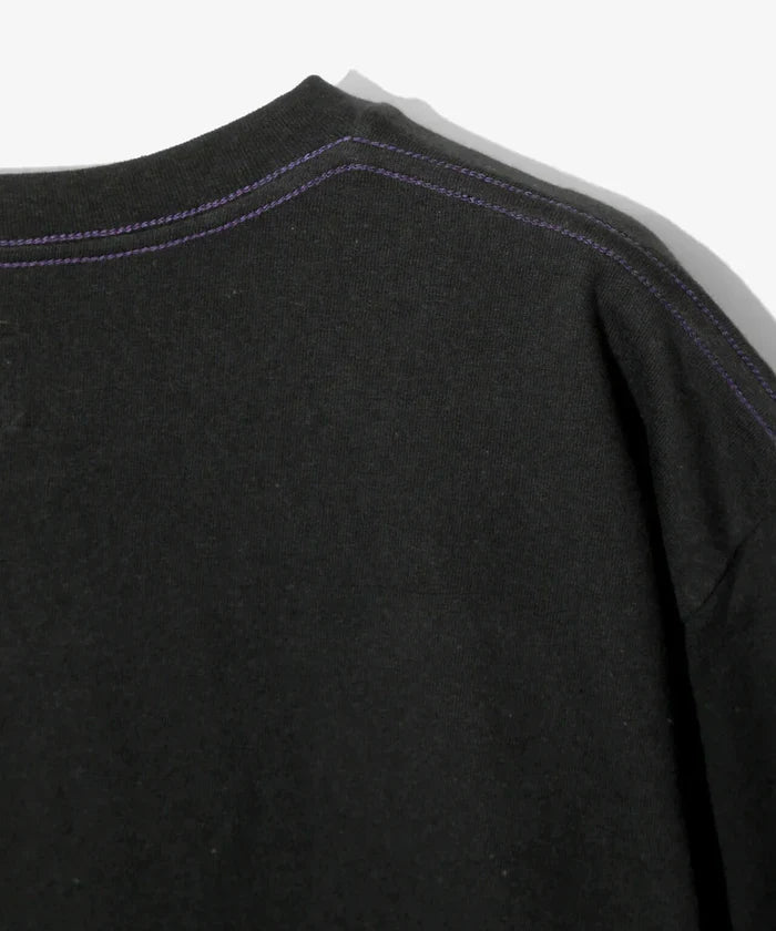 Needles 25SS S/S Papillon Embroidered Pocket Tee