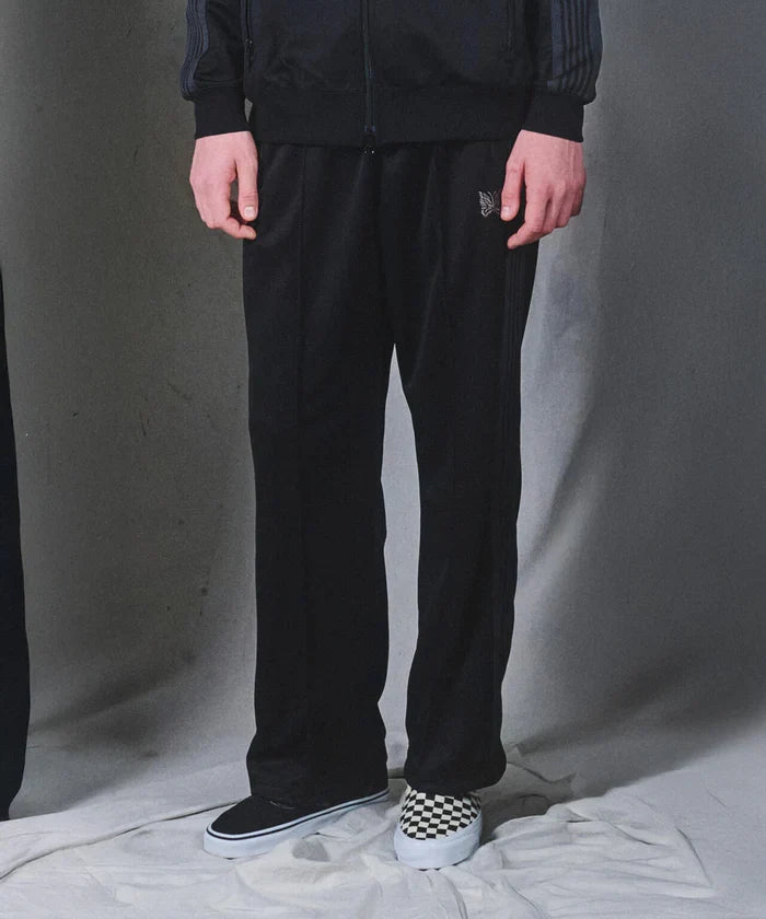 Needles LHP EXCLUSIVE TRACK PANTS POLY SMOOTH Black
