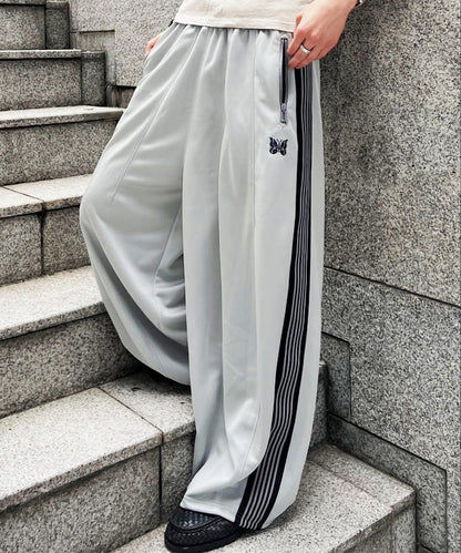 Needles H.D. Track Pants Poly Smooth LHP Exclusive Colorway grey