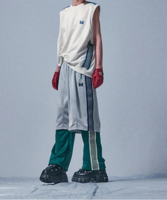 Needles Track Pant Poly Smooth LHP Exclusive Shorts