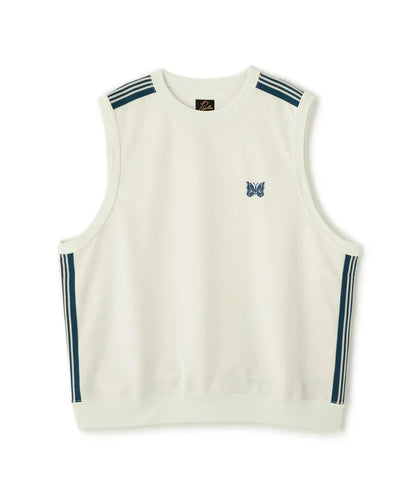 Needles 25SS Exclusive Crew Neck Poly Smooth Sleeveless Track