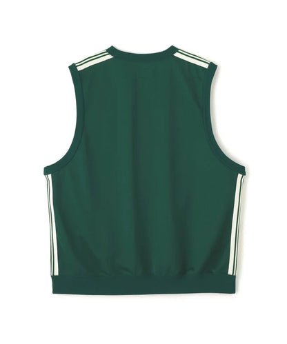 Needles x LHP Exclusive NeckPoly Smooth Green Sleeveless Track Crew