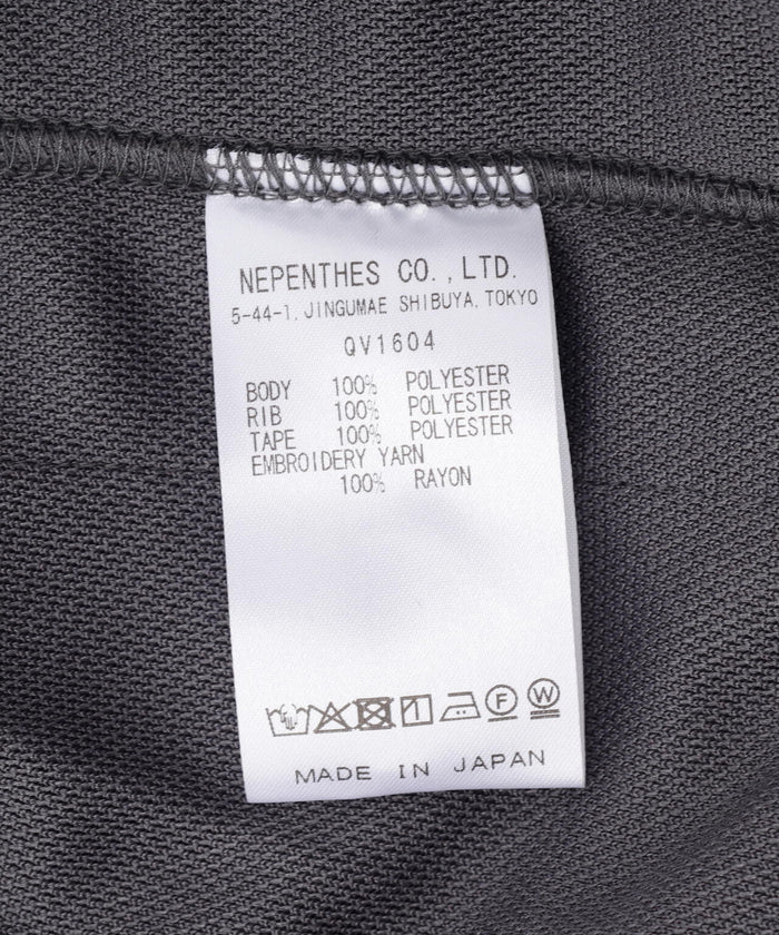 Needles Poly Smooth 2025A/W Charcoal Gray Track Jacket Preorder