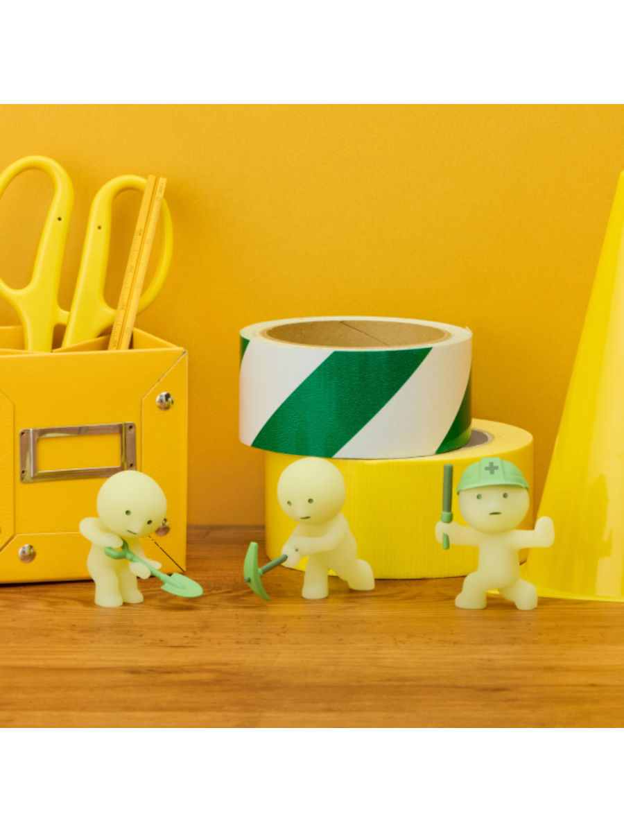 SMISKI Construction Series Glow-in-the-Dark Blind Box Figure