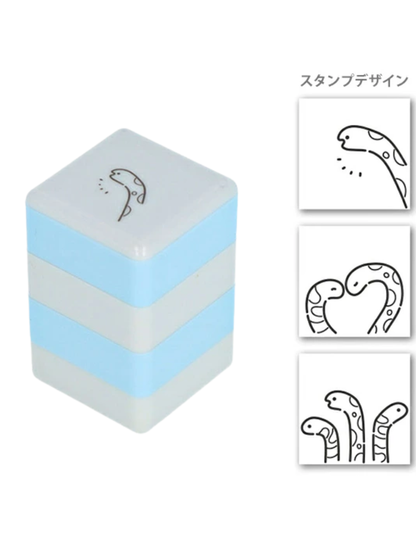Animal Pop-Up Guide Stamp Set Vol.2 – Self-Inking Oil-Based Stamp (6 Designs)