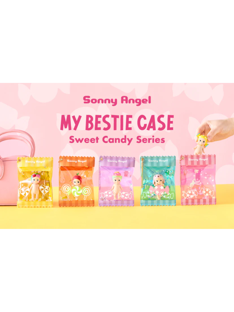 My Bestie Case Sweet Candy Series Figure Carrying Case Keychain