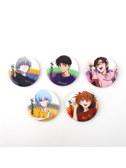 EVANGELION:30+ Anniversary Can Badge Set B