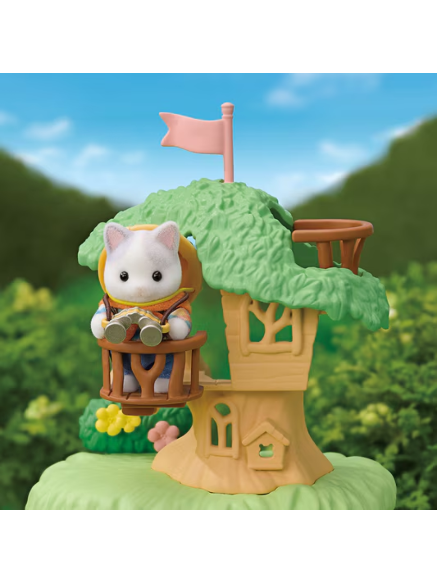 Sylvanian Families Latte Cat Exploration Set Toy Figure