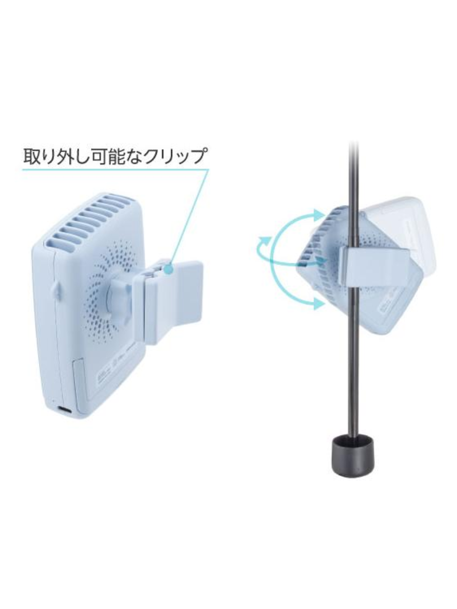 Hands-Free Neck Strap Fan Portable Wearable Personal Fan