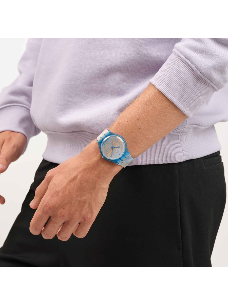 Swatch MONET'S PALAZZO DUCALE SO29Z150 x Guggenheim Collection Art Watch