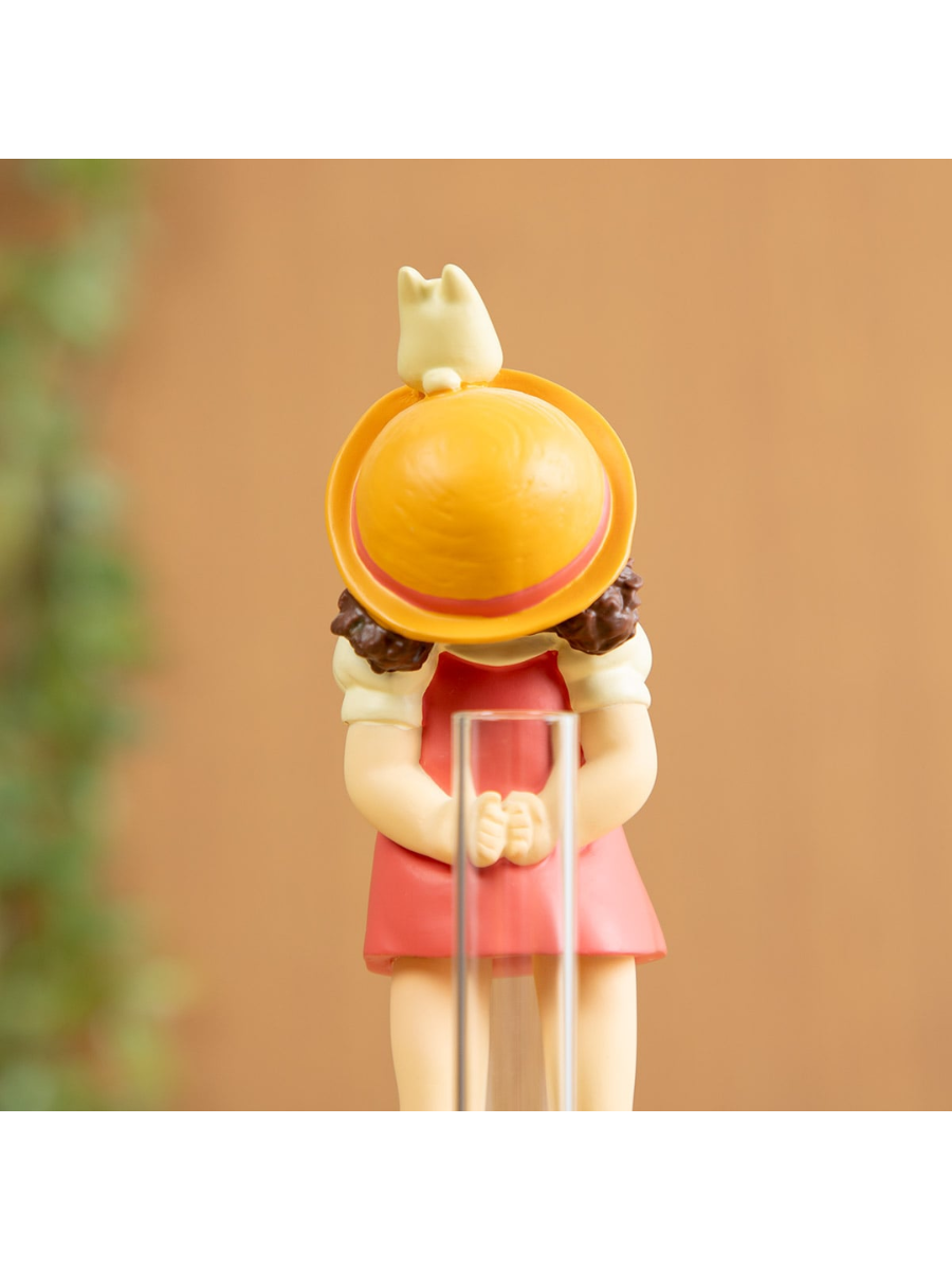Totoro mini vase with Mei design and glass tube