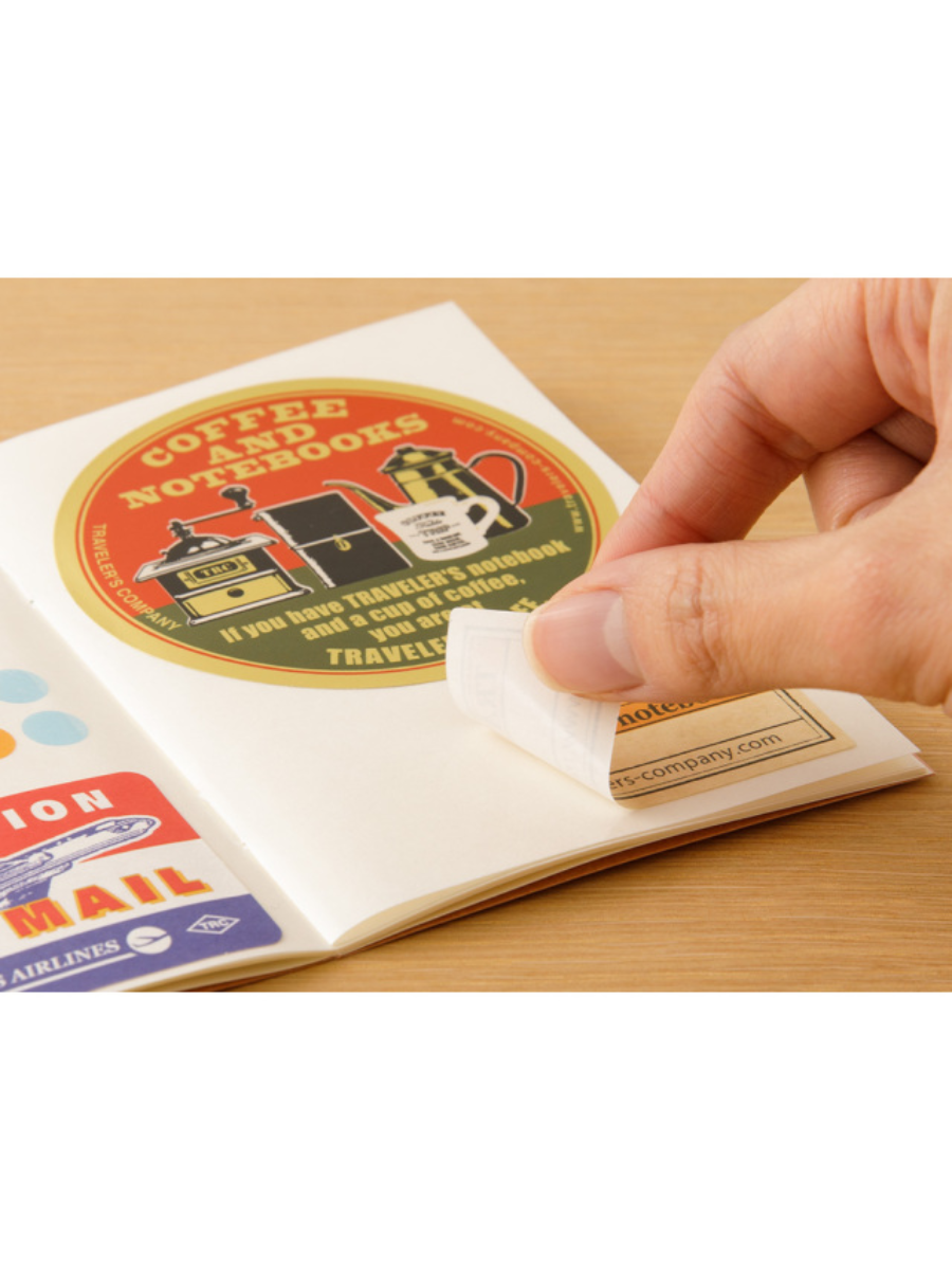 Traveler’s Notebook Passport Size Refill Sticker Release Paper
