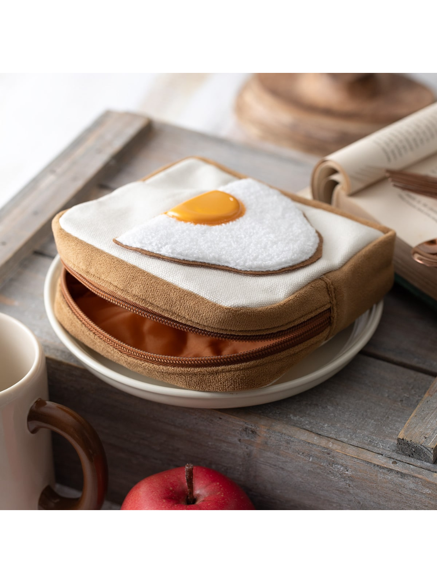 Castle in the Sky Egg Toast Pouch Pazu & Sheeta Bread Design