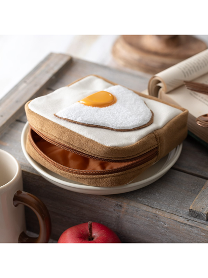 Castle in the Sky Egg Toast Pouch Pazu & Sheeta Bread Design