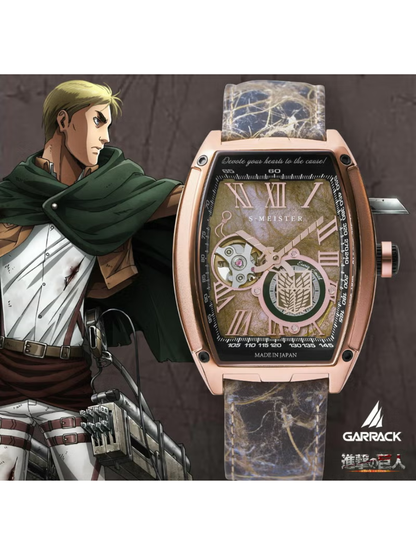 GARRACK Attack on Titan Erwin Smith Automatic Watch SMS-47-SK-ES