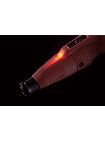 VESSEL 220USB-S1DR High Speed Electric Ball Grip Screwdriver Dark Red