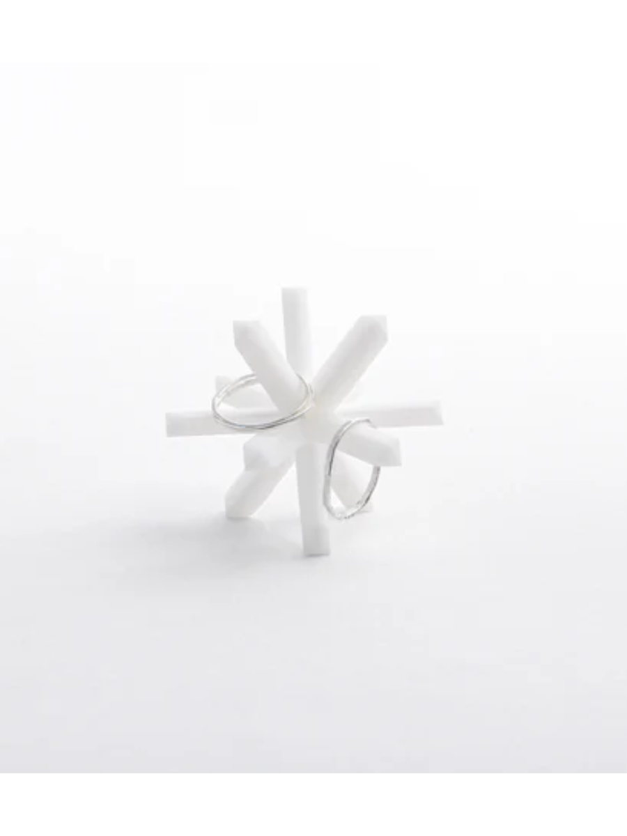 Geometric Resin Decorative Object
