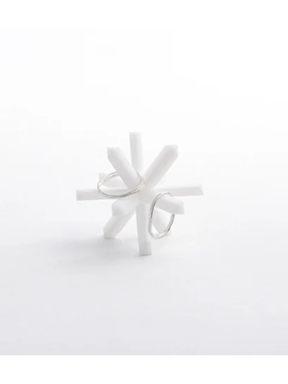 Geometric Resin Decorative Object