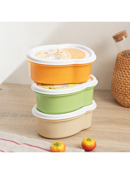 Totoro Bento Storage Container Set 3-Pack Stackable Lunch Boxes