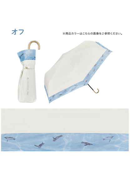 Sumida Aquarium x Wpc Penguin Mini Folding Sun Umbrella