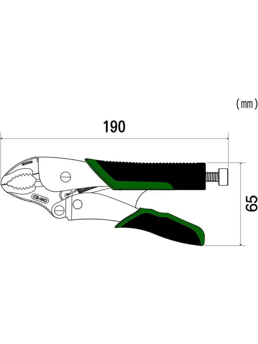 ENGINEER PZ-65 Vise Grip Screw Removal Pliers VP-2 Large