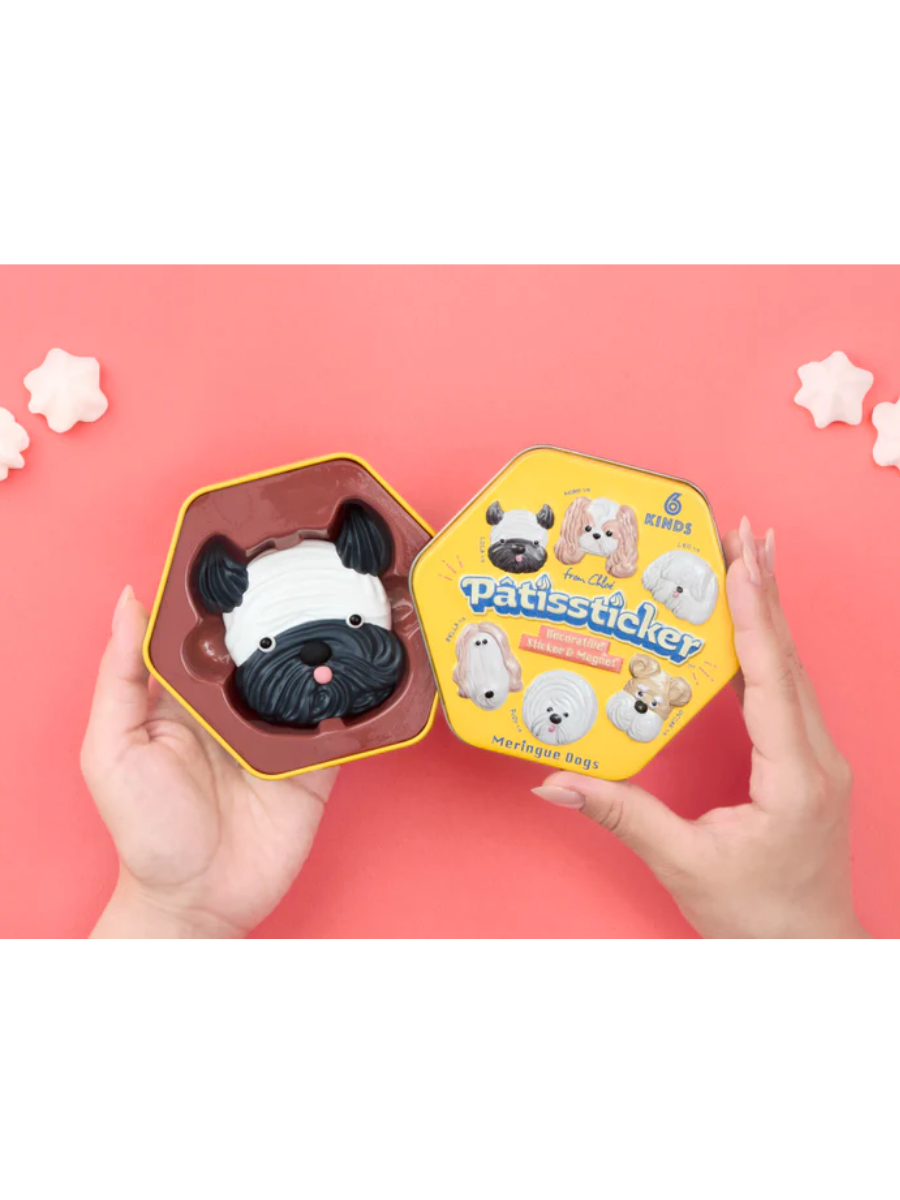 Patissticker Meringue Dogs Series 3D Decorative Sticker Magnet Blind Box