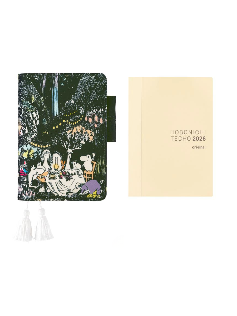 Hobonichi Techo 2026 Moomin Series "A Big Party Night" A6