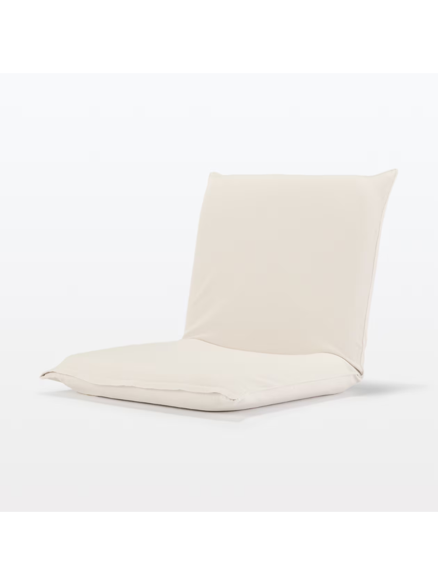 MUJI Floor Chair Large Cotton Canvas