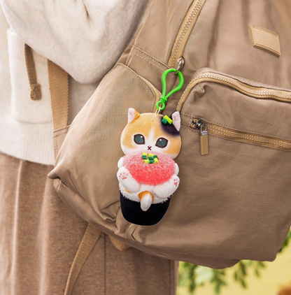 mofusand Sushi Meow Mascot Keychain
