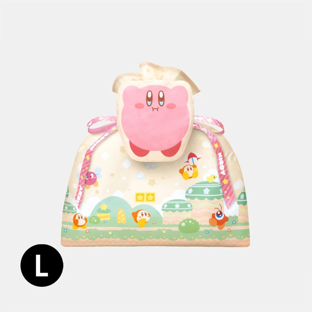 Kirby Wrapping × Eco Bag L “Green Greens”