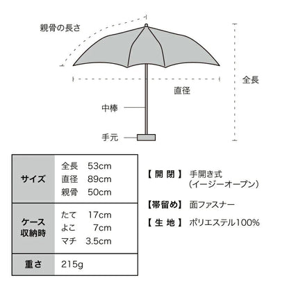 Wpc × HERALBONY Mini Art UV Parasol