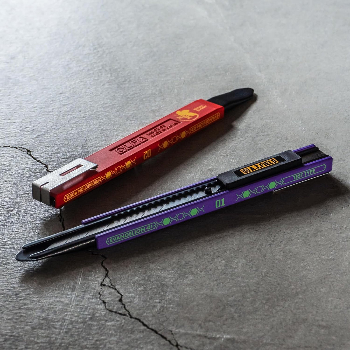 A.T. FIELD OLFA Evangelion Craft Cutter ATF Series 803 & 804