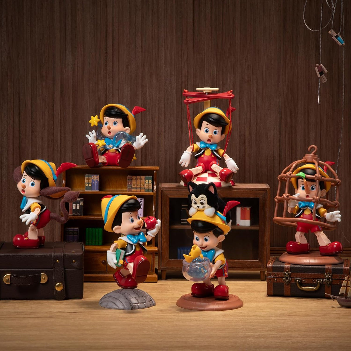 TOP TOY × Disney Pinocchio “Growing Diary” Blind Box Figure
